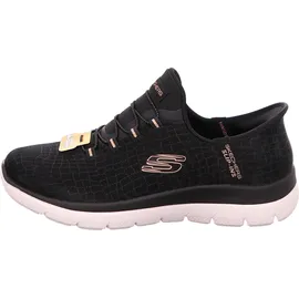 SKECHERS Slip-ins: Summits - Classy Night Wide Black/Roségold 37
