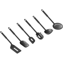 Kuhn Rikon Swiss Küchenhelfer Set 6 Stk, Schwarz