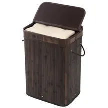 Songmics Wäschekorb 72 L schwarz