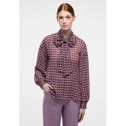 Hemdbluse ETERNA "LOOSE FIT", Damen, Gr. 42, braun, 100% Viskose, casual, Blusen