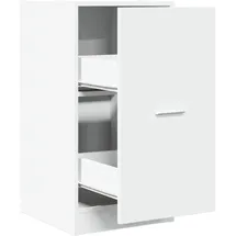 vidaXL Apothekerschrank Weiß 40 x 41 x 77,5 cm Weiß