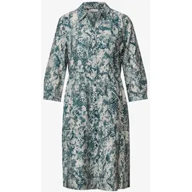 STREET ONE Tunikakleid Snake Print Blau 34