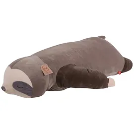 UNUS Faultier Kissen 100 x 30 cm Grau