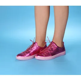 THINK! Damen Turna chromfrei gegerbte nachhaltige Halbschuhe, fuxia/kombi 5040