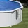 Gre BoraBora Pool-Set oval 375 x 610 x 120 cm inkl. Filterpumpe und Poolleiter