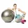 Ledragomma Gymnastikball Anthrazit 75 cm