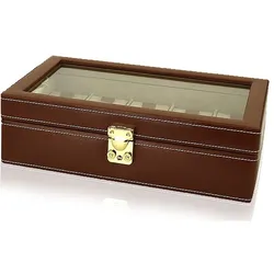 Friedrich23 Uhrenbox Cordoba 10 Uhren 26215-3 - braun