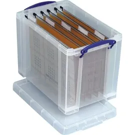 Really Useful Box Aufbewahrungsbox 19C 39,5x29x25,5cm 19l transparent
