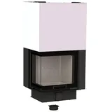 BeF Fire Warmluft Kamineinsatz | Fire Bear V6 CL Hebetür links | 6 kW