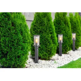 GLOBO Außenleuchte schwarz - DH 14.30x60 cm