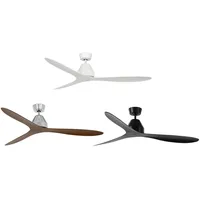 LUCCI AIR Energiespar Deckenventilator Whitehaven 142 cm mit Fernbedienung