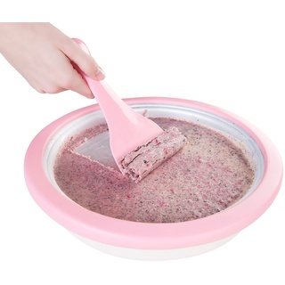 Eis-Teppanyaki-Platte zum Zubereiten von Ice Cream Rolls aus Speiseeis