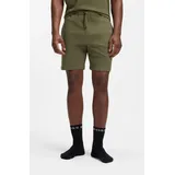 Boss Pyjamashorts Waffle Shorts Grün S