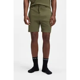 Boss Pyjamashorts Waffle Shorts Grün S