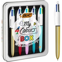 Bic, Schreibstifte, Kugelschreiber My Colors Box 1 mm, Mehrfarbig, 5 Stück (Mehrfarbig, 5 x)