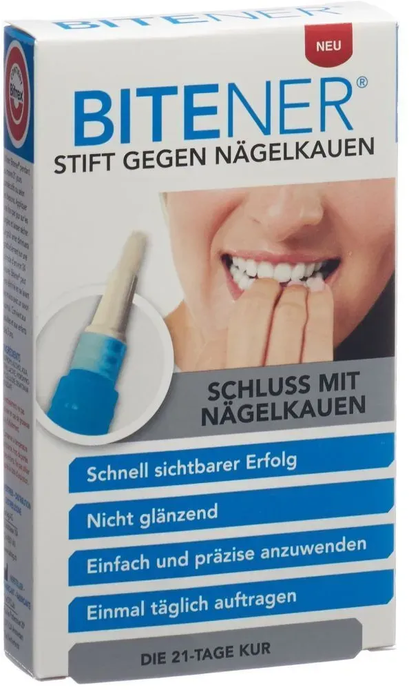 Bitener Stift gegen Nägelkauen mit Bitrex