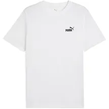 Puma ESS Small No. 1 Logo Tee weiß S