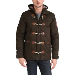 BLEND Herren Dufflecoat Parka mit warmer Fütterung Kenthon Braun - M