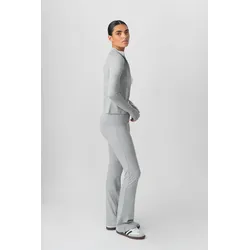 Gina Tricot - Soft touch folded trouser - yoga pants - Grau - XXS - Dame - Grau - XXS