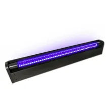 satisfire SATISFIRE® Schwarzlicht LED-UV-Röhre 60cm Komplettset 10W High Power | ca. 30.000 Stunden Lebensdauer | bruchsicher | wechselbare Röhre | Blacklight