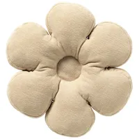 Dutch Decor Bloom Kissen 43 x 43 cm Beige