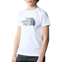 The North Face Easy T-Shirt TNF White-Asphalt Grey Bouldering Guide Print 128