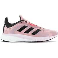 adidas Damen SolarGlide 4 ST Laufschuh, Wonmau/Carbon/Turbo, 38