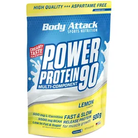 Body Attack Power Protein 90 Zitrone Pulver 500 g