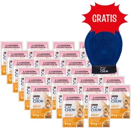 Purina Katzenfutter Adult Lachs & Grüne Bohnen 26 x 85 g