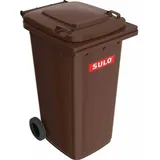 Sulo Müllgroßbehälter 240l braun a.Niederdruck-PE Rad-D.200mm
