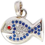 Wolters Schmuckanhänger Fisch blau