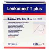 BSN Medical Leukomed T Plus Pflaster transparent steril 5x7.2cm, 50 Stück