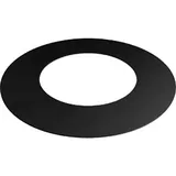 Buderus Wandrosette Stahlblech Ø 80 mm Schwarz