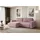 altdecor Ecksofa Cord 4-Sitzer Rosa