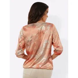 CREATION L Druck-Bluse beige 44