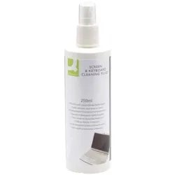 Q-connect Bildschirm-Reinigungsspray antibakteriell für Bildschirme/Tastaturen Pumpspray 5705831045026 Q-CONNECT 250 Milliliter