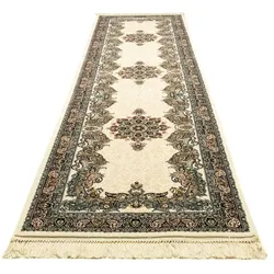 Läufer MORGENLAND "Medat", beige, B:100cm H:8mm L:200cm, Polyacryl, Teppiche