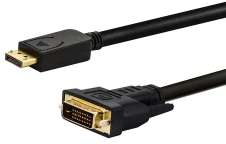 2m E+P Elektrik DP 4 G Displayport-DVI Kabel 2M