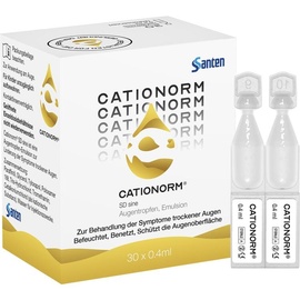 SANTEN GMBH Cationorm SD sine 30 x 0.4 ml