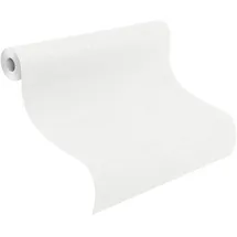 Rasch Textil Rasch Vliestapete 127201 Feel Good weiß überstreichbar, 10,05 x 0,53 m