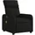 vidaXL Massagesessel verstellbare Rückenlehne 146 x 76,5 x 100 cm Schwarz mit Fernbedienung