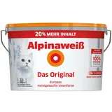 Alpina Wandfarbe Alpinaweiß Das Original Weiß Matt 12,