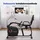 Merach Liege-ergometer, Heimtrainer Fahrrad für Zuhause, 8 Widerstandsstufen, App, bis 158kg, Tablet-Halter, leise