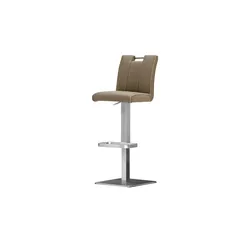 Barhocker Leder  ¦ braun ¦ Maße (cm): B: 40 H: 89 T: 51.0