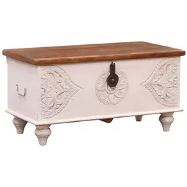 Marrakesch Orient & Mediterran Interior Truhenbank mehrfarbig 88 x 40 x 48 cm