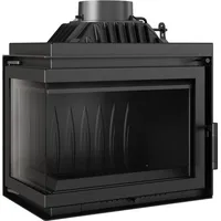 Kratki Kamineinsatz Gusseisen SIMPLE links 8 kW Ø 200