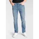 MAC Arne Pipe Jeans Modern Fit in Hellblauer Optik-W34 / L32