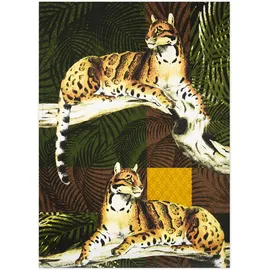 Excelsa Leopard Baumwolle, 70 x 50 cm, mit Öse
