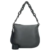 Harbour 2nd Just Pure Umhängetasche Leder 37 cm grau
