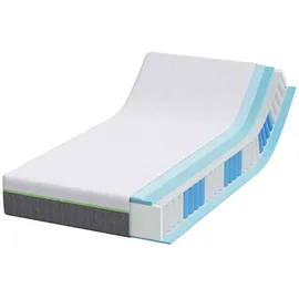 vidaXL Taschenfederkernmatratze 100 x 200 cm H3